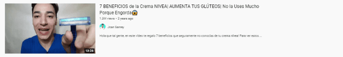 La crema Nivea sirve para agrandar los glúteos?