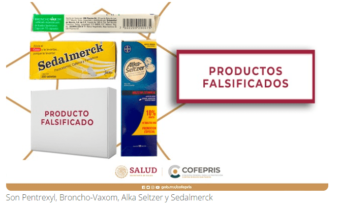 Cofepris Alerta Por Falsificación De Alka Seltzer, Sedalmerck Y 2 ...